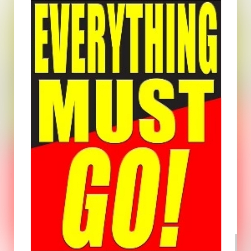 🎉 CLEARANCE SALE – EVERYTHING MUST GO 🎉